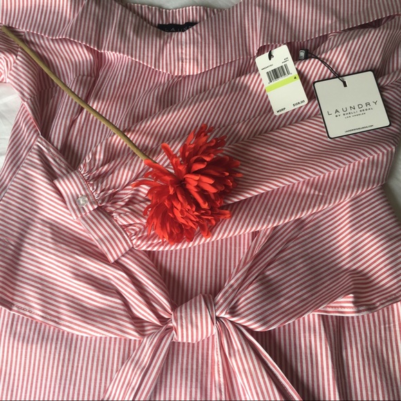 NWT LAUNDRY BY SHELLY SEGAL SHIRTDRESS - Picture 5 of 5